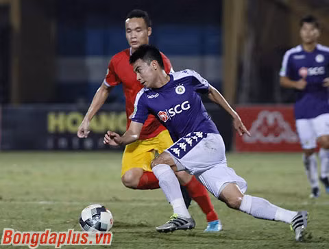 Đức Huy muốn cùng Hà Nội FC chinh phục Cúp Quốc gia trước khi nghĩ đến chuyện tương lai mùa tới - Ảnh: Phan Tùng