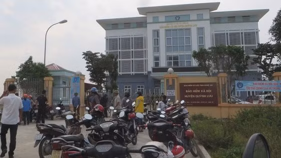 Bảo hiểm huyện Quỳnh Lưu - nơi xảy ra vụ việc.