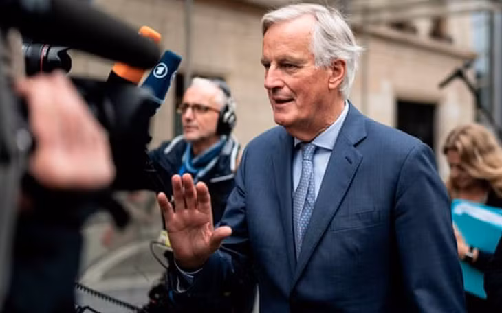 Trưởng đoàn đàm phán Brexit của EU, Michel Barnier thất vọng vì không đạt được một thỏa thuận nào về Brexit với Thủ tướng Anh Boris Johnson. Ảnh:AFP