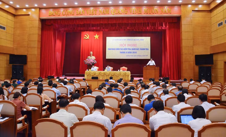 Hội nghị giao ban công tác kiểm tra, giám sát, thanh tra tháng 8/2019 theo hướng tổng hợp, đồng bộ giữa chương trình của Đảng, chính quyền, MTTQ và các đoàn thể.