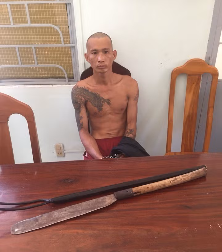 Đối tượng Sắt và hung khí.