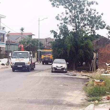 Tuyến đường 331 đoạn qua xã Tiền An vẫn vướng mắc GPMB