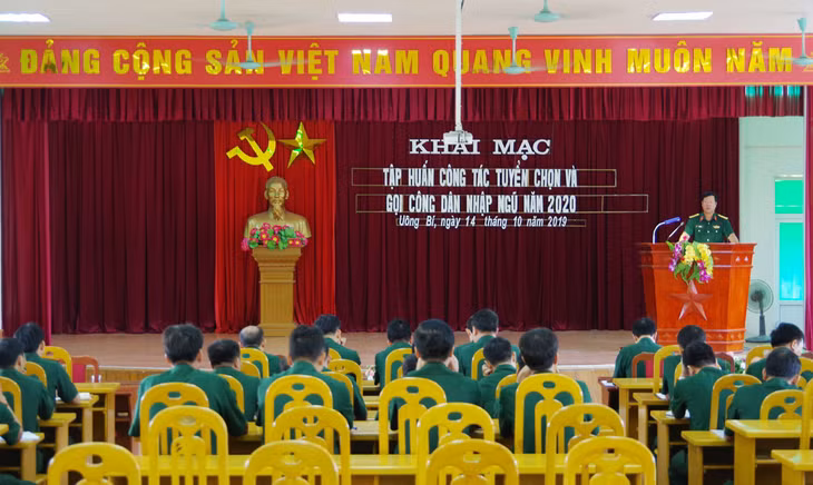 Quang cảnh khai mạc lớp tập huấn.