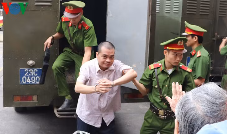 Bị cáo Nguyễn Thanh Hoài.