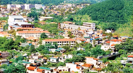 Toàn cảnh thung lũng Vàng Danh (Uông Bí). Ảnh: Ngọc Anh (CTV)