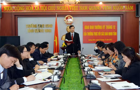 đồng chí Nguyễn Đức Long, Phó Bí thư Tỉnh ủy, Chủ tịch HĐND tỉnh