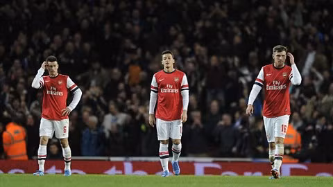 Arsenal buộc phải chia điểm với Chelsea ngay trên sân nhà