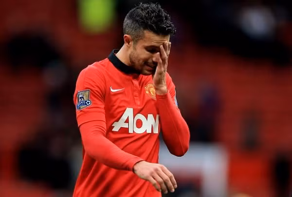 Van Persie không còn sung sức như ở mùa giải trước - Ảnh: Getty
