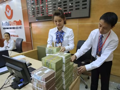 Năm 2013, tăng trưởng tín dụng dự kiến 8,91%. Ảnh: Ngọc châu.