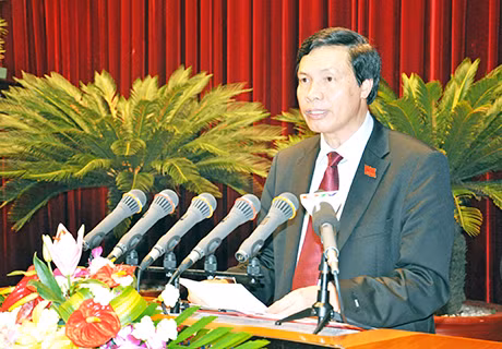 Phát biểu bế mạc kỳ họp, đồng chí Nguyễn Đức Long, Phó Bí thư Tỉnh ủy, Chủ tịch HĐND tỉnh