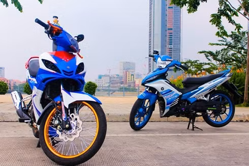 Những “chiếc áo” được phối màu hài hòa giúp xế độ trở nên bắt mắt