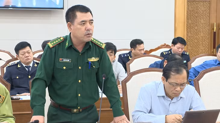 Bộ chỉ huy Bộ đội Biên phòng tỉnh báo cáo tình hình phòng chống buôn lậu tại khu vực biên giới