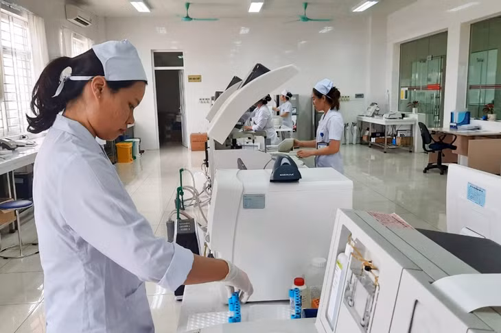 các cơ sở y tế toàn tỉnh đã tổ chức xét nghiệm sàng lọc