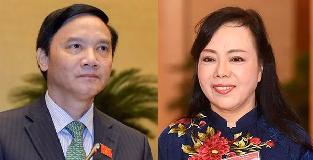 Ông Nguyễn Khắc Định và bà Nguyễn Thị Kim Tiến