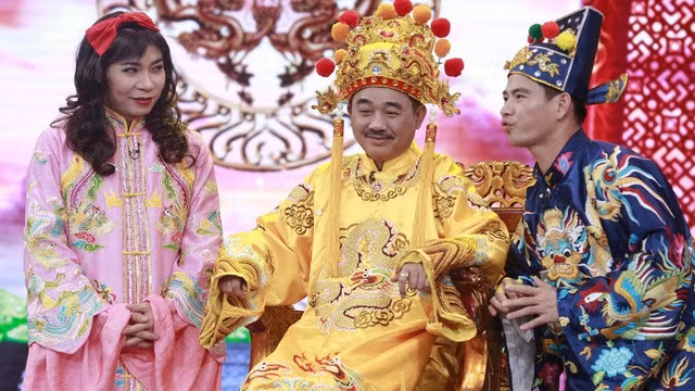 Đạo diễn Đỗ Thanh Hải từng tâm sự, thời điểm làm Táo Quân những năm đầu, cả êkip làm với sự say mê và hồn nhiên. Ảnh: VFC.