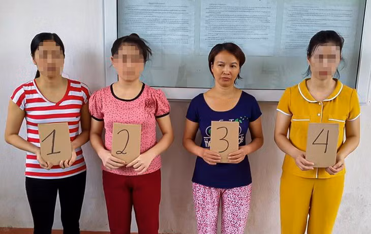 Bị cáo Trần Thị Hiền (số 3).