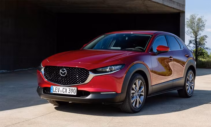 CX-30 với thiết kế Kodo truyền thống, nhưng sắc nét hơn đàn anh CX-5. Ảnh: Mazda