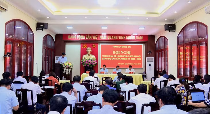 TP Móng Cái triển khai công tác chuẩn bị Đại hội đảng các cấp, nhiệm kỳ 2020-2025.