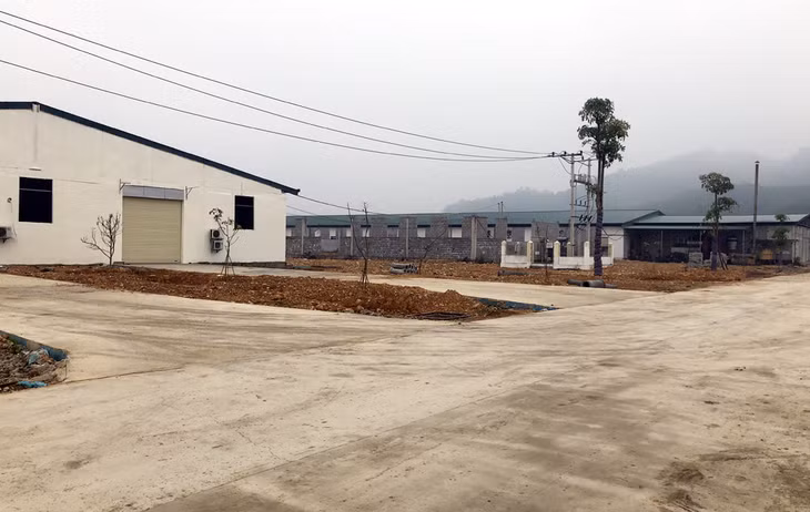 Hệ thống đường giao thông nội bộ trong CCN Nam Sơn đã cơ bản hoàn thiện.