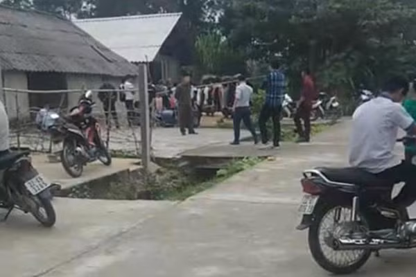 Khu vực phát hiện thi thể 3 bố con&nbsp;