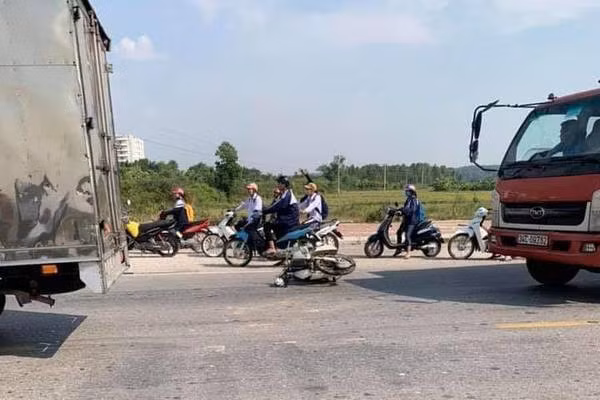 Hiện trường vụ tai nạn