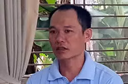 Hoàng Liên Sơn tại toà. Ảnh: Hưng Lợi.