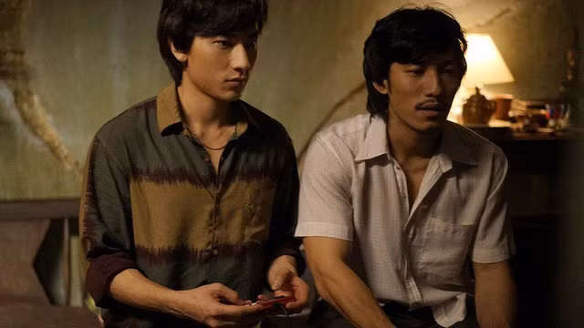 Isaac và Liên Bình Phát trong phim "Song Lang".