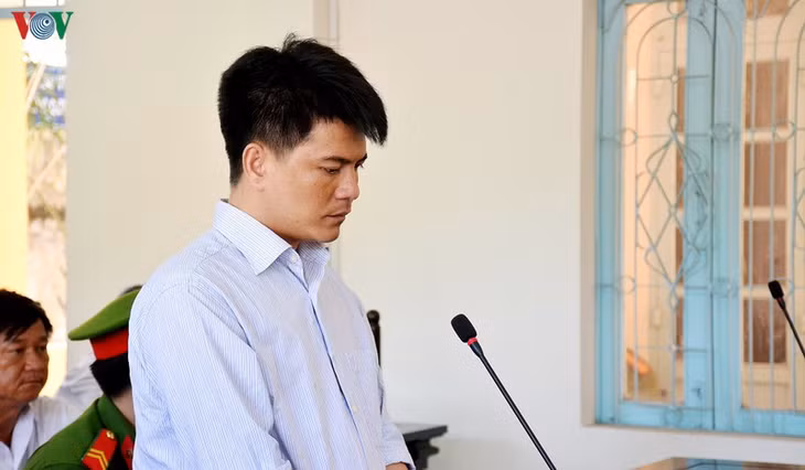 Bị cáo Phạm Thành Hiếu lãnh án 12 năm tù giam.
