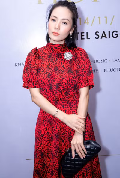Ca sĩ Phương Linh. Ảnh: Khôi Nguyên.
