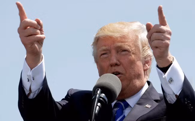 Tổng thống Mỹ Trump. Ảnh: Quartz.