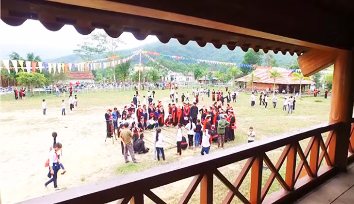 một góc Khu bảo tồn văn hóa người Dao Thanh Y Bằng Cả. Ảnh Thùy Dương (Trung tâm TTVH Hoành Bồ)