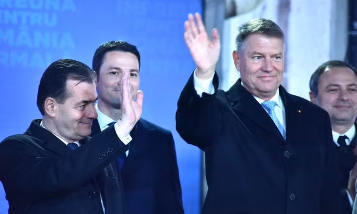 Tổng thống Iohannis giành chiến thắng vang dội vòng hai cuộc bầu cử Tổng thống. (Ảnh: Cotidianul.ro)