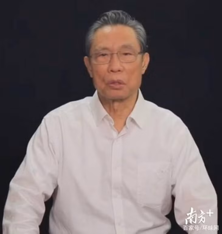 Viện sĩ Chung Nam Sơn. Ảnh: Mạng Phương Nam+