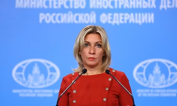 Người phát ngôn Bộ Ngoại giao Nga Maria Zakharova. Ảnh: Russian Foreign Ministry.