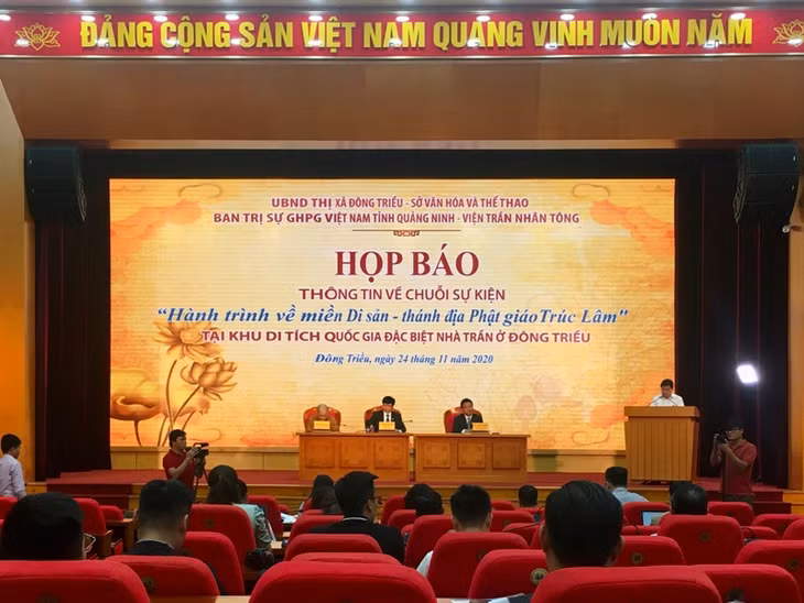 Quang cảnh buổi họp báo thông tin về sự kiện