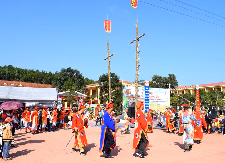 Lễ Đại Phan là nghi lễ rất quan trọng của người Sán Dìu, cầu cho mưa thuận gió hóa, mùa màng tốt tươi