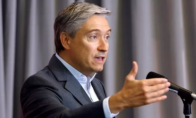 Ngoại trưởng Canada Francois-Philippe Champagne phát biểu ở Ottawa hôm 14/9. Ảnh: Reuters.