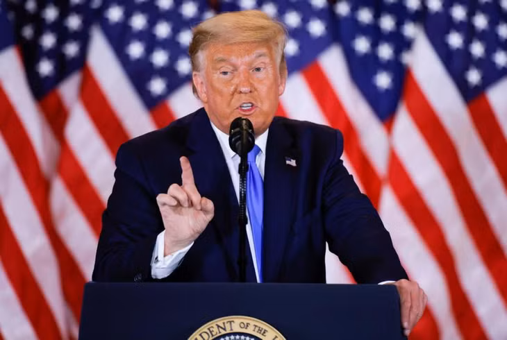 Tổng thống Mỹ Donald Trump. Ảnh: Reuters