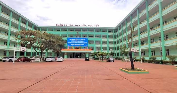 Trường THCS Trần Quốc Toản được xây mới, đưa vào sửu dụng trong năm học 2020- 2021.
