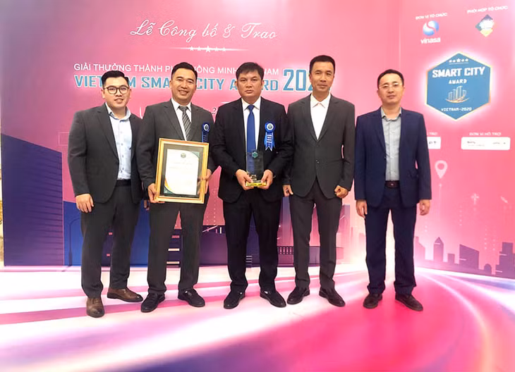 Thành phố Móng Cái nhận giải thưởngThành phố thông minh Việt nam 2020