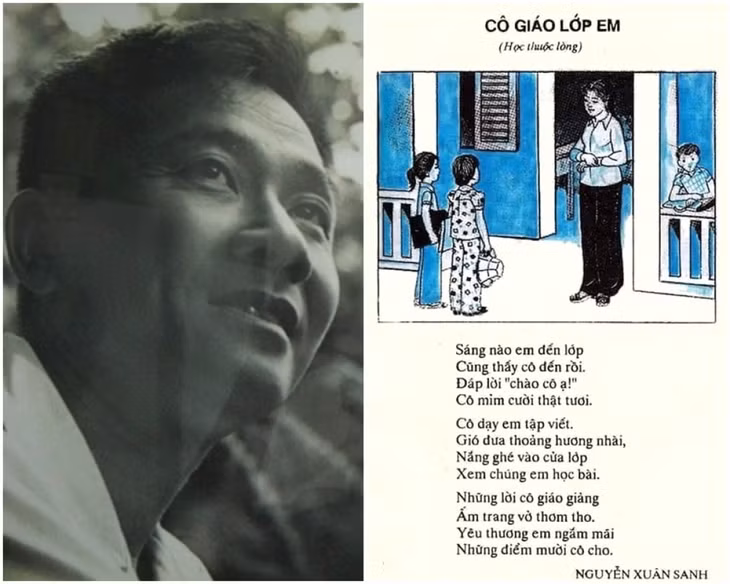 Nhà thơ Nguyễn Xuân Sanh.