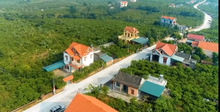 Một góc xã NTM kiểu mẫu Việt Dân