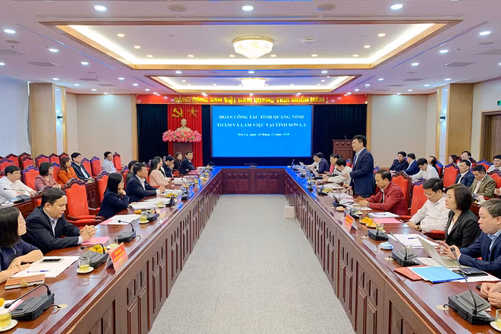 Quang cảnh buổi làm việc.