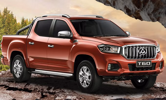 T60 phiên bản nâng cấp dành cho thị trường Malaysia. Ảnh: Maxus