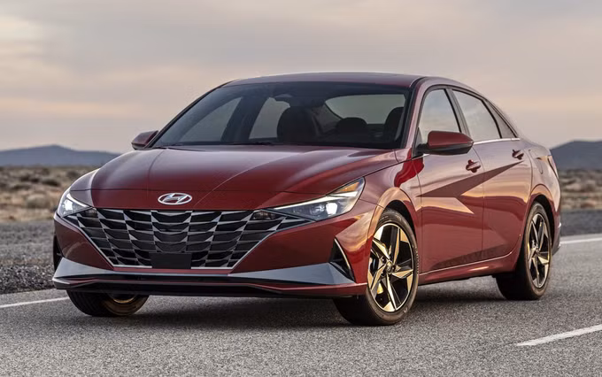 Elantra thế hệ mới tại Mỹ. Ảnh: Hyundai