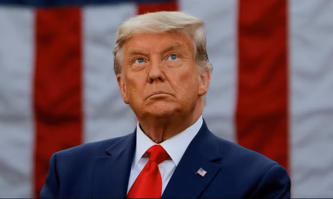 Tổng thống Mỹ Donald Trump tại một sự kiện ở Nhà Trắng hôm 13/11. Ảnh: Reuters.