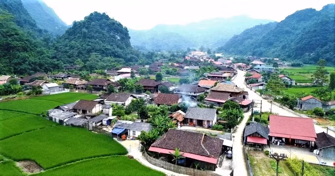 Làng du lịch cộng đồng Quỳnh Sơn, xã Bắc Sơn, tỉnh Lạng Sơn. Ảnh: langson.gov.vn