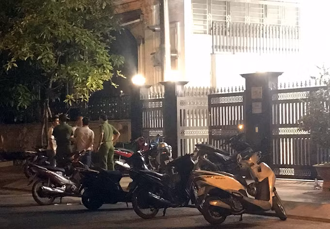 Căn nhà nơi xảy ra án mạng. Ảnh: Đình Văn.