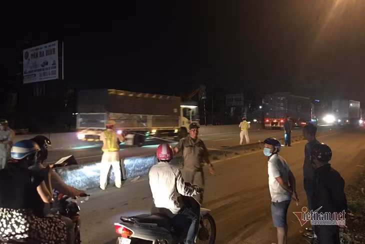 Hiện trường vụ tai nạn