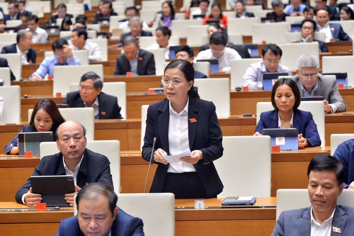 Đại biểu Đỗ Thị Lan, Ủy viên Thường trực Ủy ban về các vấn đề xã hội của Quốc hội khóa XIV, ĐBQH tỉnh 